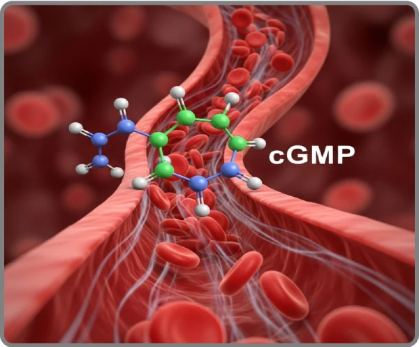 Diagram of cGMP molecule