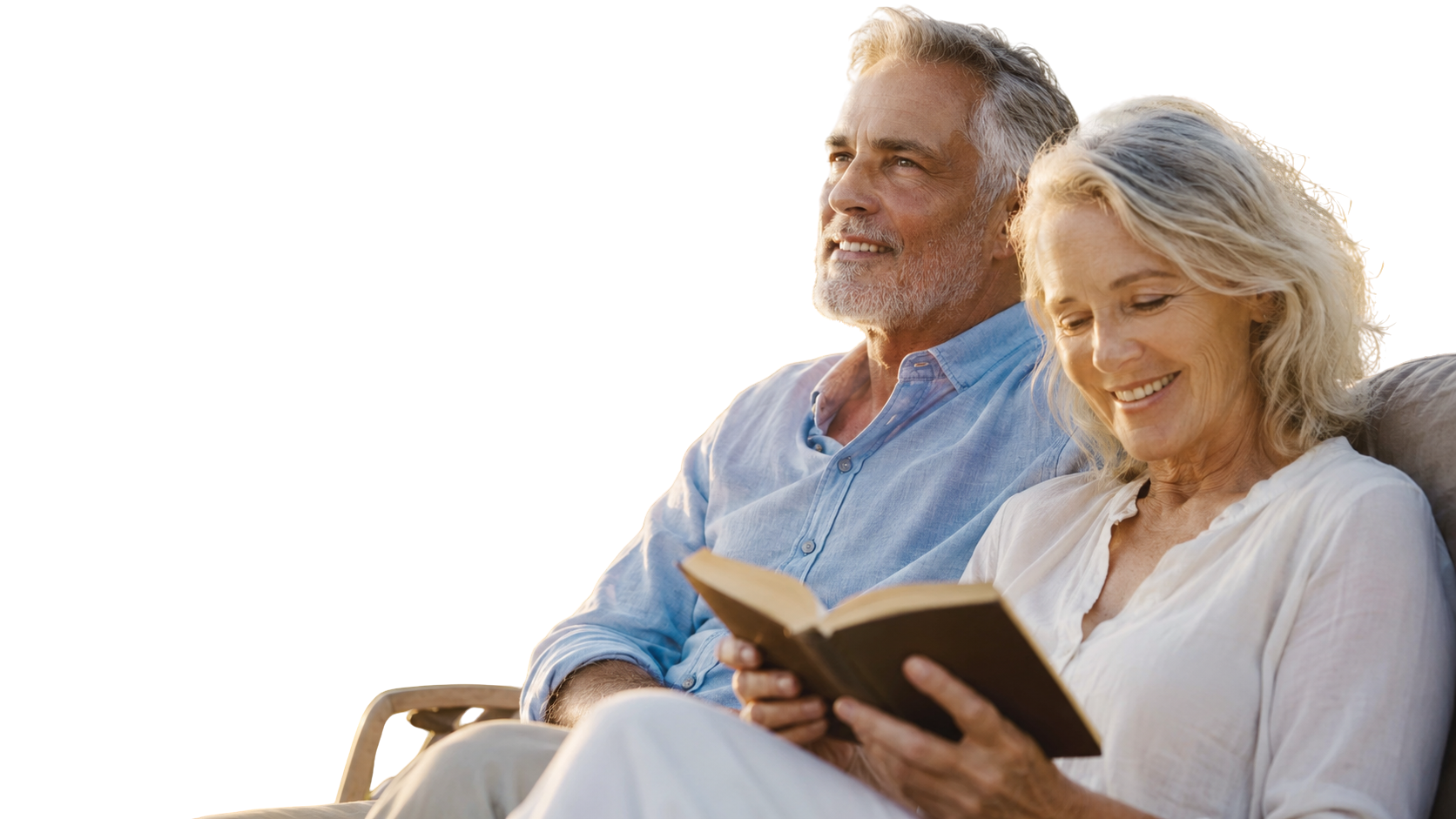 Couple experiencing crystal clear vision with Visiflora